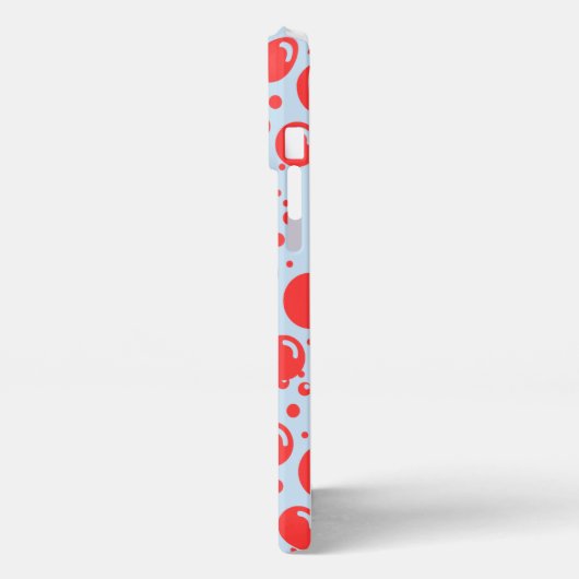 Fun Bubble Muster iPhone Hülle (Linke Seite)