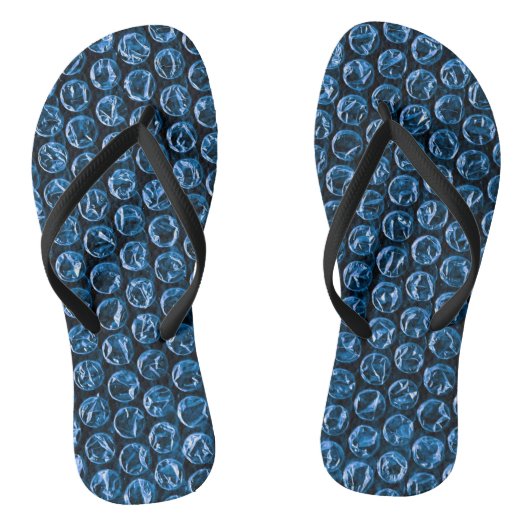 FUN Bubble Wrap Blue Badesandalen (Fußbett)