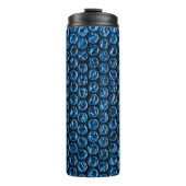 FUN Bubble Wrap Blue Thermosbecher (Vorderseite)