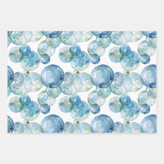 Fun Bubbles Geschenkpapier Set (Vorderseite 3)