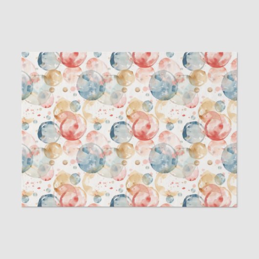 Fun Bubbles Seidenpapier (Vorderseite)