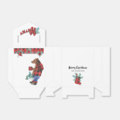 Fun Buffalo Kariert Lumberjack Bär Weihnachten Geschenkschachtel (Ungefaltet)