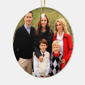 Fun Buffalo Kariert Lumberjack Bär Weihnachtsfest  Keramik Ornament (Links)