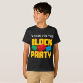 Fun Building Blocks Block Party Pre-k Men Women Ki T-Shirt (Vorne ganz)