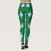 Fun Bunny Rabbit Animal Spaß Leggings (Rückseite)