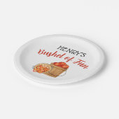 Fun-Bushel! Custom Apple Geburtstagspartei Pappteller (Schrägansicht)