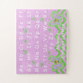Fun Butterfly Garden Kinder Alphabet Lernen Puzzle (Vertikal)