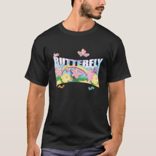 Fun Butterfly Lover Niedliche Raupe Kinder Party B T-Shirt