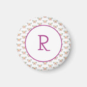 Fun Butterfly mit Initial Magnet (Vorne)