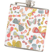 Fun Butterfly Pattern Flachmann