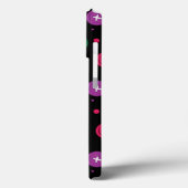 Fun Buttons & Punkte Case-Mate iPhone Hülle (Rückseite / Links)