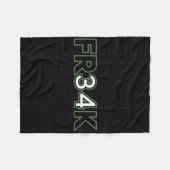 Fun Bysketbyll Bbyll Freak Fleecedecke (Vorderseite (Horizontal))