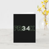 Fun Bysketbyll Bbyll Freak Karte (Gelbe Blume)