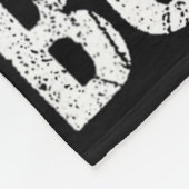 Fun Bysketbyll Coach Box Out Quote Grunge Grafik Fleecedecke (Ecke)