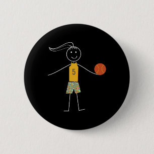 Fun Bysketbyll Girls Bysketbyll Player Button