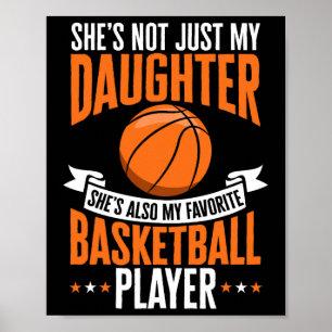 Fun Bysketbyll Parent Sie ist mein Lieblings-Byske Poster