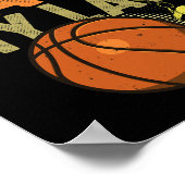 Fun Bysketbyll Referenzen Geschenk I Hoops Ref 1 Poster (Ecke)