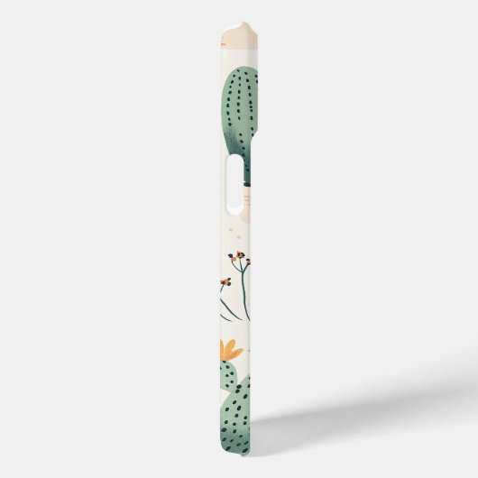 Fun Cactus iPhone Cover (Rückseite / Rechts)