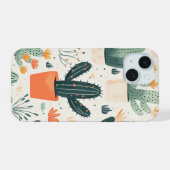 Fun Cactus iPhone Cover 15 Hülle (Rückseite (Horizontal))
