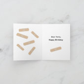 Fun Cactus Pflanze Image Happy Birthday Gruß Karte (Innenseite)