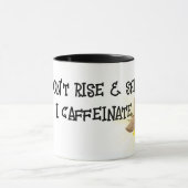 Fun Caffeineinating mit Sun Tasse (Zentrum)