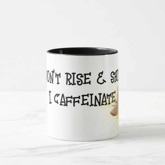 Fun Caffeineinating mit Sun Tasse (Zentrum)