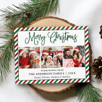 Fun Calligrafie Weihnachten 3 Foto Glitzer Streife