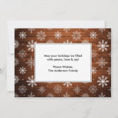 Fun Calligraphie Holz Weihnachten Roter LKW 3 Foto (Rückseite)