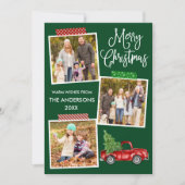 Fun Calligraphy Craft Tape Truck Weihnachten Grün (Vorderseite)