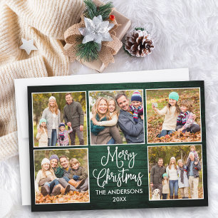 Fun Calligraphy Green Wood 5 Fotos Weihnachten