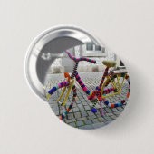 Fun Camp Bike Fahrrad gegossen Regenbogenfarben Button (Vorne & Hinten)