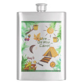Fun Camper Classic Flask Flachmann (Vorderseite)