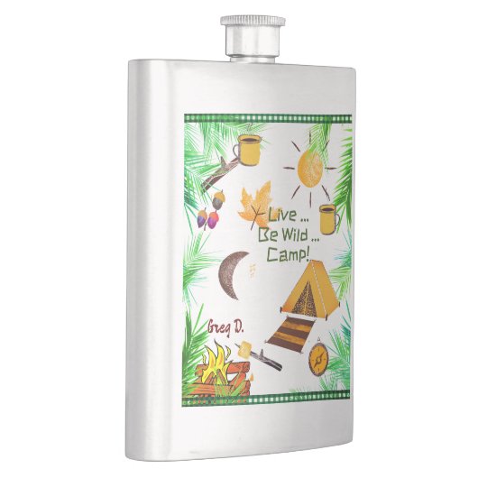 Fun Camper Classic Flask Flachmann (Rechts)