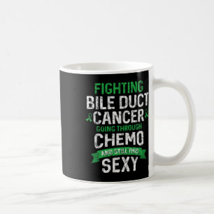 Fun Cancer Fighter Bile Duct Cancer Patient Chemo Kaffeetasse