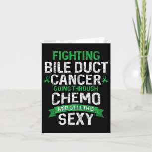 Fun Cancer Fighter Bile Duct Cancer Patient Chemo Karte
