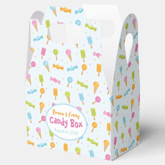 Fun Candy Box Geschenkschachtel (Geöffnet)