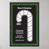 Fun Candy Cane Goal Poster (Vorne)