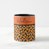 Fun Candy Corn Muster Personalisiert Tasse (Zentrum)