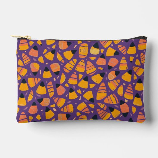 Fun Candy Corn Zubehörtasche (Vorderseite)
