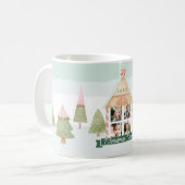 Fun Candy Gingerbrot Weihnachten Crew 4 Foto Kaffeetasse (Vorderseite Links)