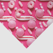 Fun Candy Lane Collection, rosa Gummibälle Seidenpapier (Detail)