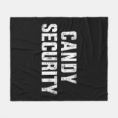 Fun candy security faulenzen halloween costume fleecedecke (Vorderseite (Horizontal))