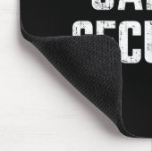 Fun candy security faulenzen halloween costume mousepad (Ecke)