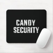 Fun candy security faulenzen halloween costume mousepad (Mit Mouse)