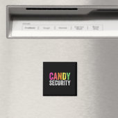 Fun Candy Security Halloween-Kostüm Magnet (In Situ (Geschirrspüler))