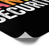 Fun Candy Security Halloween-Kostüm Poster (Ecke)