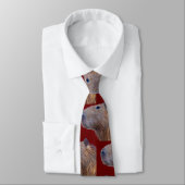 Fun Capybara Neck Tie Krawatte (Gebunden)
