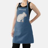 Fun Capybara Personalisiert Schürze (InSitu)