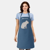 Fun Capybara Personalisiert Schürze (Getragen)