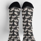 Fun Capybara Socken (Oben)